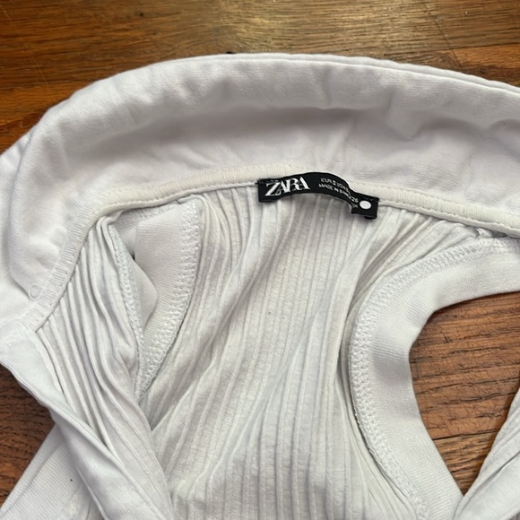 TWO zara tiny tops - Picture 2 of 2